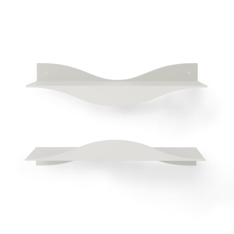 Umbra Surf Wall Shelves, Set of 2, Sand