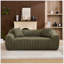 Causeuse avec coussins décoratifs en similicuir pour le salon, les appartements et les petits espaces-1742813914