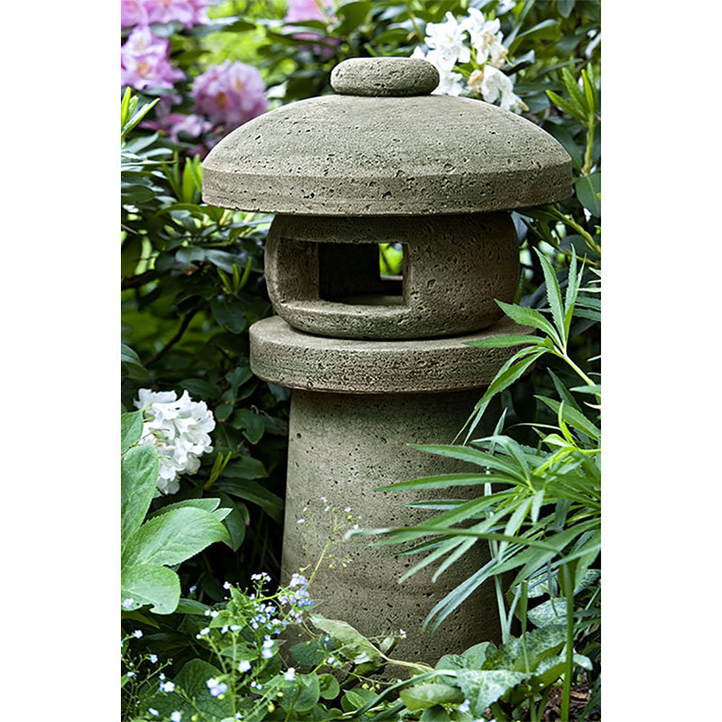 Sapporo Lantern Statue, Copper Bronze