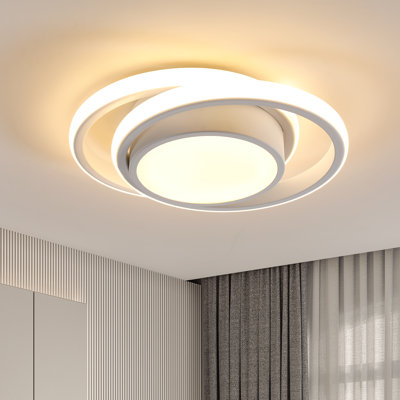Mataponi 2-Light 27cm LED Flush Mount Ceiling Light
