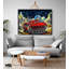 «Space Exploration Tank» par Retrotrans, impression d'affiche rétro rouge, impression d'explorateur rouge, affiche rétro-110566927-110566929-110566934