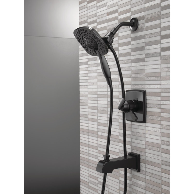 Ensemble de robinet de douche et baignoire à double fonction Ashlyn 17 Series, ensemble de garniture de poignée de douche In2ition