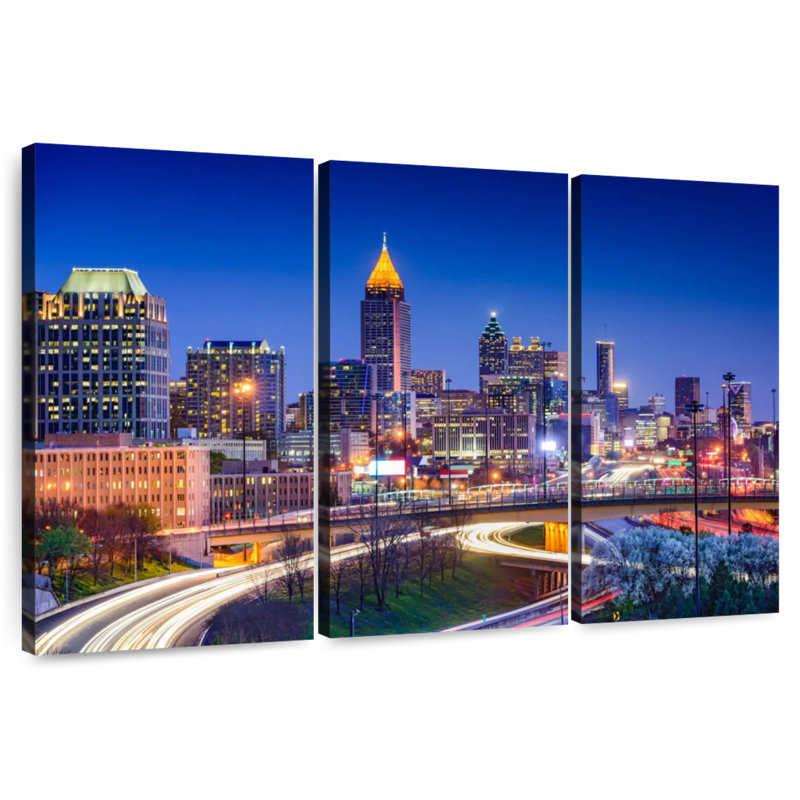 Rorry Atlanta Afterlight, 20" H x 33" W