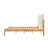 Ardin Solid Wood Bed with Boucle Headboard-698637394-698637392
