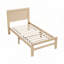 Lit plateforme en bois-60301986