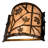 Rustic Lodge Flush Mounted Sconce