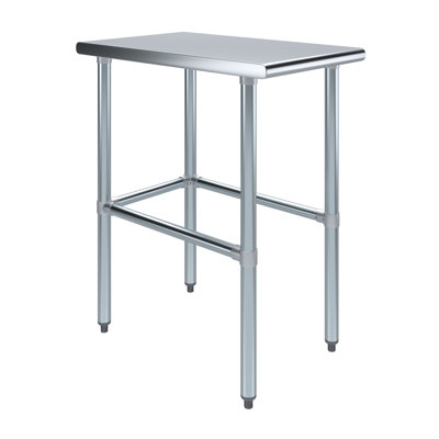 Stainless Steel Open Base Work Table