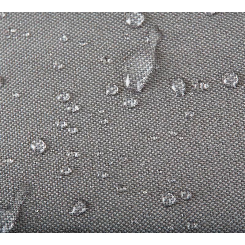 Gray and Beige Weather-Resistant Patio Chair Covers, 27" x 34" x 31", 2-Pack