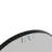 24"  Large Round Black Circular Mirror