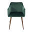 Sofiya 47cm H Velvet Upholstered Armchair-88674281-88674280