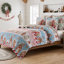 Ensemble de courtepointe pastel Gingerbread Lane de Greenland Home Fashions, 3 pièces-135640264