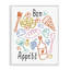 Bon appétit, croquis colorés, estampe numérique, design par Heather Dutton-1498986155-1498986159
