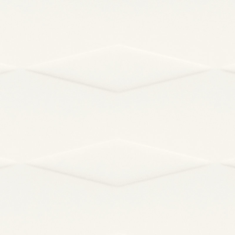 Itona 8" x 24" Ceramic Linear Diamond Wall Tile (10 PC per Carton) (12.80 SQFT per Carton), White