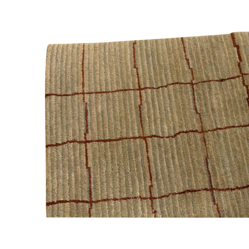 Wool Plaid Area Rug