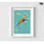 White Framed