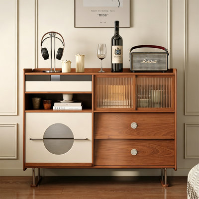 Medieval-style storage and shelving cabinet