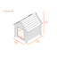 Niche pour chien Adela ECOFLEX-30959875