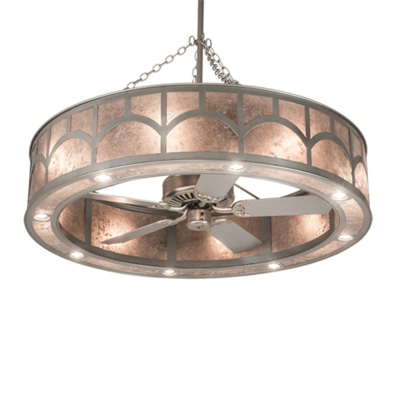 Mission Downrod Ceiling Fan