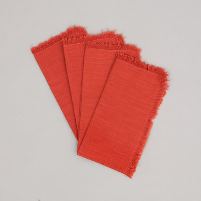 Ensemble de serviettes de table en coton de qualité supérieure 4-20x20