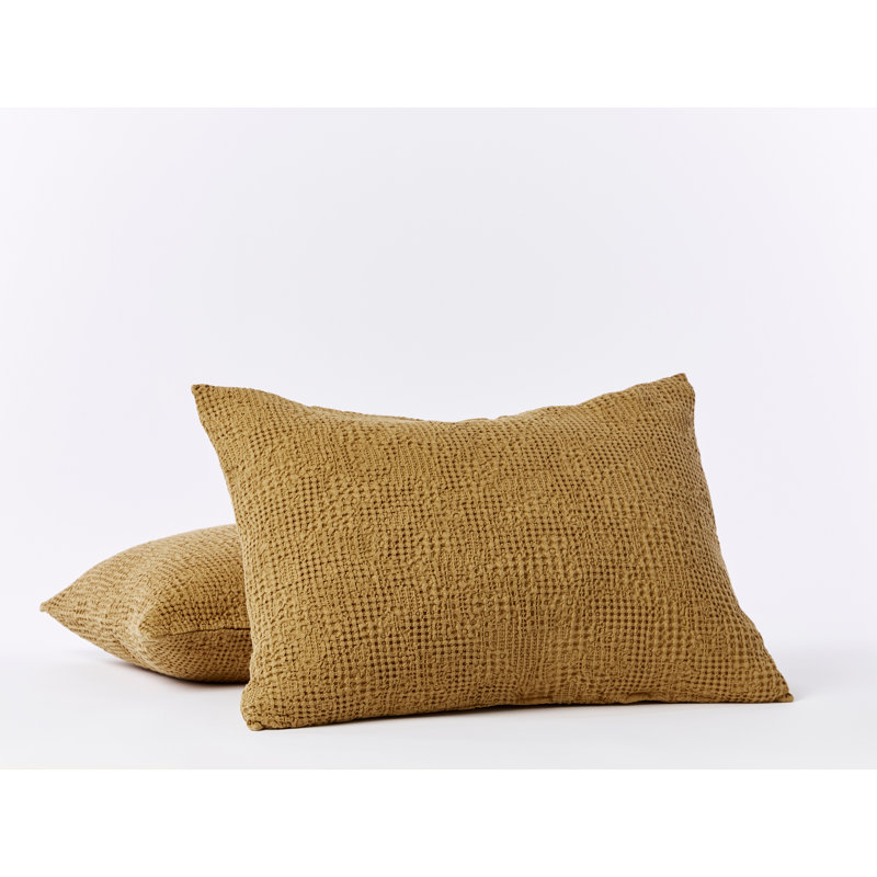Reyes Pillow Sham, Alpine White, Standard/Twin