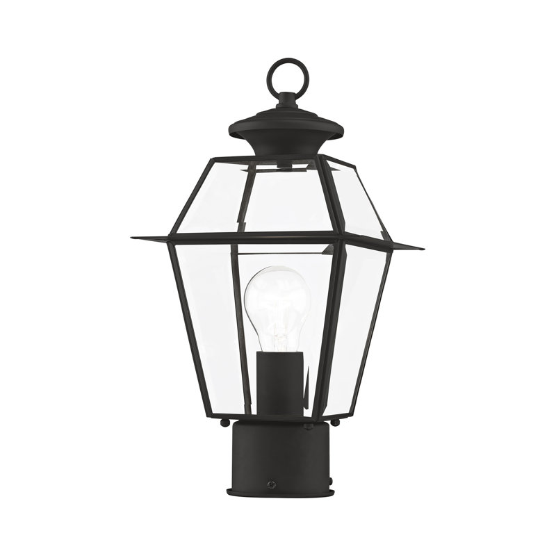 Tête de lanterne d'extérieur 1 lumière Amiree, Noir