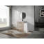 Meuble-lavabo autoportant de 42 po avec lavabo en céramique et armoires de rangement, porte à fermeture en douceur, armoire combinée 02430 + 0312, ensemble KD-130632255-130632251