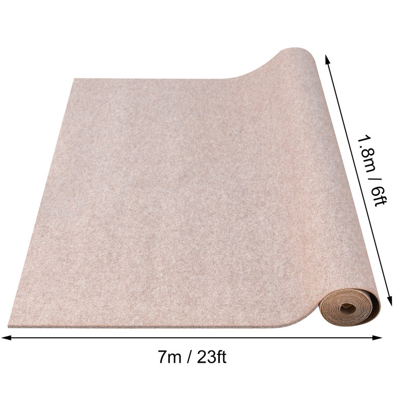JZXWDT Indoor / Outdoor Rug, Rectangle 6' x 23'