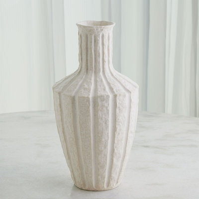 Emperor Vase-Off-White-Lg