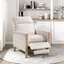 Fauteuil inclinable en bois massif 1 pièce