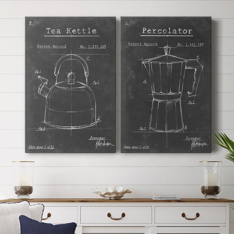 Morning Routine V-Premium Gallery Wrapped Canvas -Ready to Hang, 27" H x 36" W