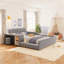 Lit double tapissier pleine grandeur-1002385228