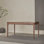 New Chinese rectangular solid wood dining table