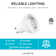 6.5 Watt (50 Watt Equivalent), MR16 LED, Dimmable Light Bulb, GU10/Bi-pin Base