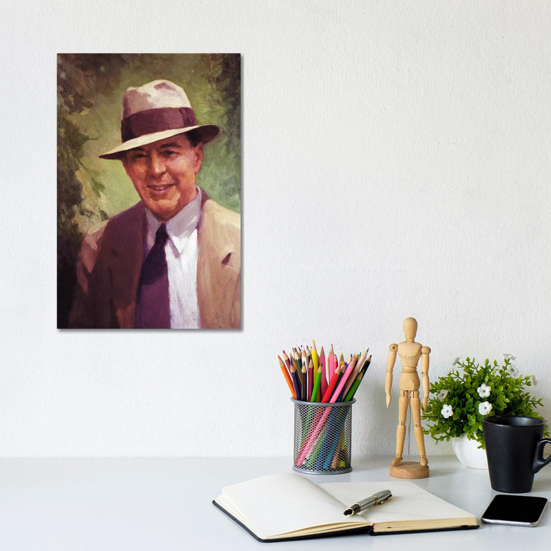 Edgar Rice Burroughs 1 Piece Wrapped Canvas Wall Art, 20.32 cm H x 30.48 cm W