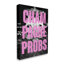 "Champagne Probs", art mural sur toile par House of Lulu