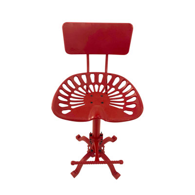 Delaney Adjustable Height Tractor Seat Bar Stool