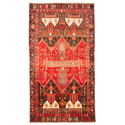 Tapis rouge Konya Anatolian 4 pi 4 po x 8 pi 2 po