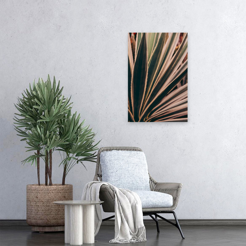 «Beaming Through Floral & Botanical Nature», photographie en gros plan, art abstrait, tropical, H 24 po x l 16 po