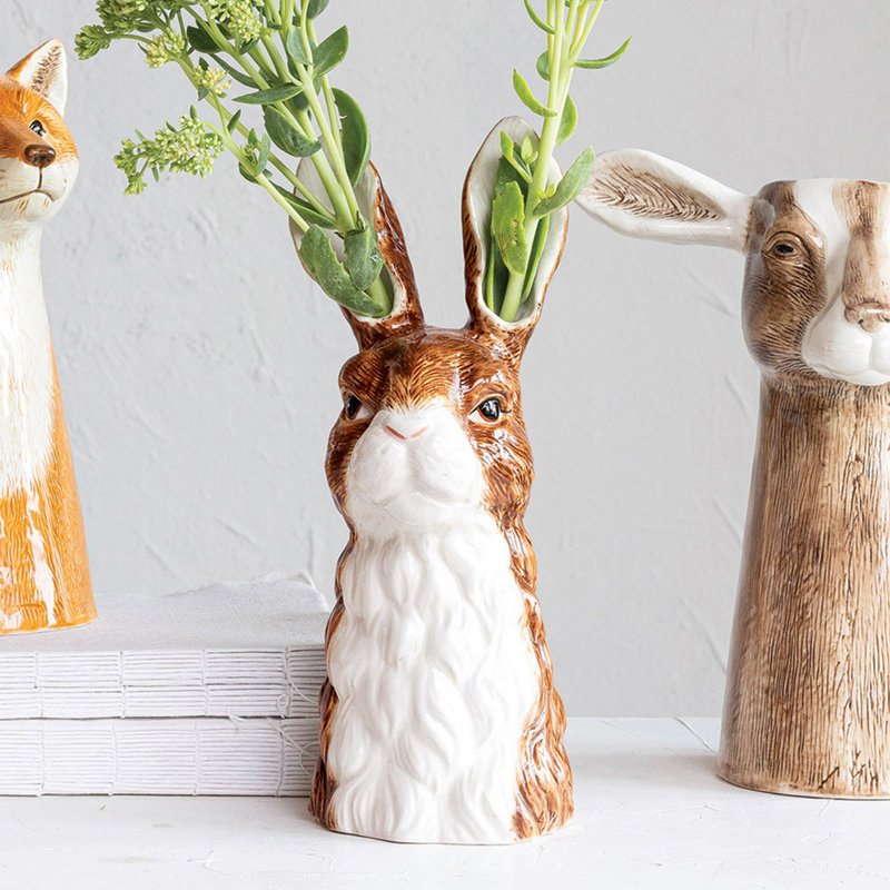 Basem Stoneware Table Vase