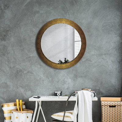 Huldar Glass Flat Wall Mirror