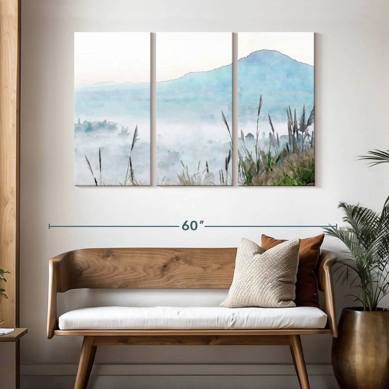 Alvord Foggy Mountain, H 32 po x l 50 po