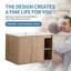 Meuble-lavabo mural simple 30 po avec comptoir en céramique Wicoven