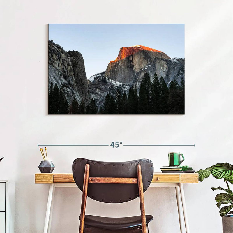 Alvord Sunset At Yosemite