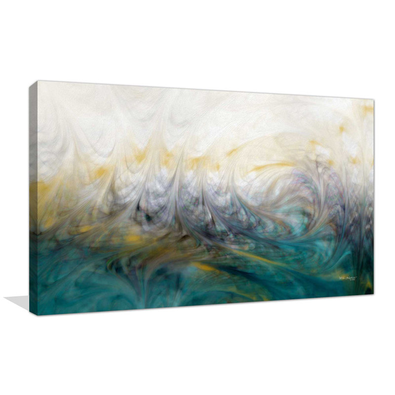Psaume 91: 1 Our Secret Place - peinture, H 18 po x l 30 po x P 1 po, Toile tendue