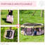 Enclos pour animaux 37,4 po Hohman
