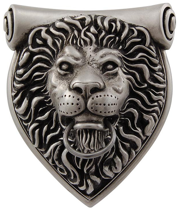 Sforza Door Knocker, Satin Nickel
