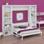 Lit escamotable avec bureau et bibliothèque Murphy-2044586050