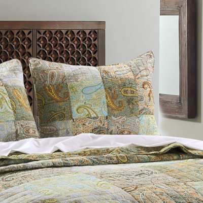 Taie décorative multicolore Greenland Home Fasion Paisley Dream, 20 x 26