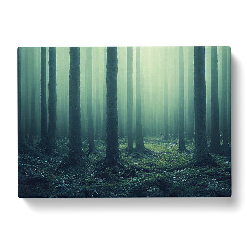 Forest Mist Vol.1 - Wrapped Canvas, 35cm H x 50cm W x 3cm D