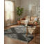 Tapis noir / blanc à motif abstrait Rodney-1334609524
